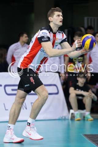  08.03.2014 RZESZOW <br />SIATKOWKA PLUS LIGA 2013/2014 MEN VOLLEYBALL POLAND POLISH PLUSLIGA LEAGUE SEASON 2013/2014 <br />MECZ ASSECO RESOVIA RZESZOW - EFFECTOR KIELCE <br />N/Z PIOTR NOWAKOWSKI SYLWETKA <br /> 