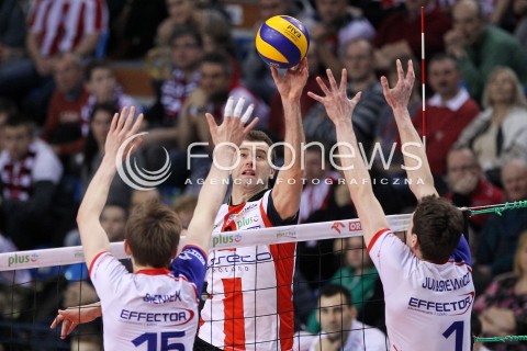  08.03.2014 RZESZOW <br />SIATKOWKA PLUS LIGA 2013/2014 MEN VOLLEYBALL POLAND POLISH PLUSLIGA LEAGUE SEASON 2013/2014 <br />MECZ ASSECO RESOVIA RZESZOW - EFFECTOR KIELCE <br />N/Z PETER VERES <br /> 