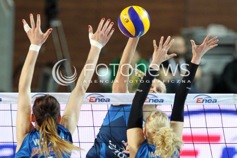  09.03.2014 OSTROWIEC SWIETOKRZYSKI<br />SIATKOWKA<br />FINAL PUCHARU POLSKI W PILCE SIATKOWEJ KOBIET ENEA CUP 2014 <br />MECZ FINALOWY CHEMIK POLICE - POLSKI CUKIER MUSZYNIANKA FAKRO BANK BPS MUSZYNA<br />N/Z ANNA WERBLINSKA <br /> 
