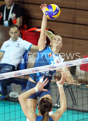  09.03.2014 OSTROWIEC SWIETOKRZYSKI<br />SIATKOWKA<br />FINAL PUCHARU POLSKI W PILCE SIATKOWEJ KOBIET ENEA CUP 2014 <br />MECZ FINALOWY CHEMIK POLICE - POLSKI CUKIER MUSZYNIANKA FAKRO BANK BPS MUSZYNA<br />N/Z ANNA WERBLINSKA <br /> 