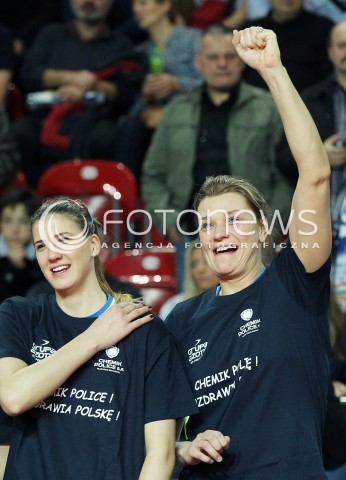  09.03.2014 OSTROWIEC SWIETOKRZYSKI<br />SIATKOWKA<br />FINAL PUCHARU POLSKI W PILCE SIATKOWEJ KOBIET ENEA CUP 2014 <br />MECZ FINALOWY CHEMIK POLICE - POLSKI CUKIER MUSZYNIANKA FAKRO BANK BPS MUSZYNA<br />CHEMIK POLICE ZDOBYWCA PUCHARU POLSKI ENEA CUP 2014<br />N/Z ANA BJELICA MALGORZATA GLINKA - MOGENTALE RADOSC WYGRANA ZWYCIESTWO EMOCJE<br /> 
