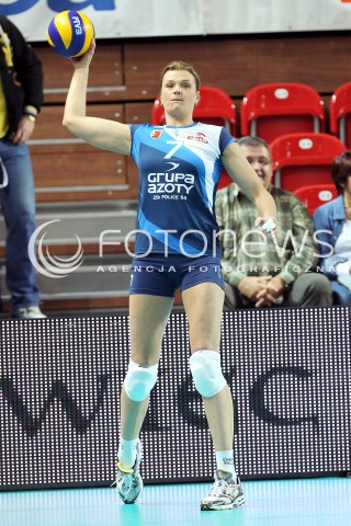  09.03.2014 OSTROWIEC SWIETOKRZYSKI<br />SIATKOWKA<br />FINAL PUCHARU POLSKI W PILCE SIATKOWEJ KOBIET ENEA CUP 2014 <br />MECZ FINALOWY CHEMIK POLICE - POLSKI CUKIER MUSZYNIANKA FAKRO BANK BPS MUSZYNA<br />N/Z MALGORZATA GLINKA - MOGENTALE SYLWETKA <br /> 