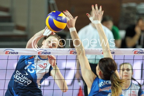  09.03.2014 OSTROWIEC SWIETOKRZYSKI<br />SIATKOWKA<br />FINAL PUCHARU POLSKI W PILCE SIATKOWEJ KOBIET ENEA CUP 2014 <br />MECZ FINALOWY CHEMIK POLICE - POLSKI CUKIER MUSZYNIANKA FAKRO BANK BPS MUSZYNA<br />N/Z KATARZYNA MROZ <br /> 