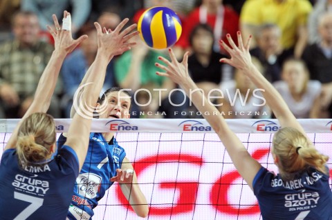  09.03.2014 OSTROWIEC SWIETOKRZYSKI<br />SIATKOWKA<br />FINAL PUCHARU POLSKI W PILCE SIATKOWEJ KOBIET ENEA CUP 2014 <br />MECZ FINALOWY CHEMIK POLICE - POLSKI CUKIER MUSZYNIANKA FAKRO BANK BPS MUSZYNA<br />N/Z MARINA CVETANOVIC <br /> 