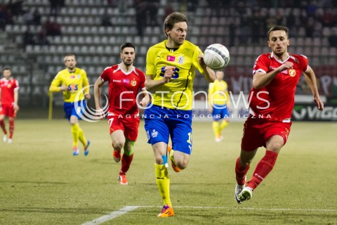  10.03.2014 LODZ PILKA NOZNA POLSKA T-MOBILE EKSTRAKLASA SEZON 2013/2014 FOOTBALL POLISH  WIDZEW LODZ - LECH POZNAN N/Z KASPER HAMALAINEN   