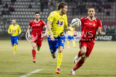  10.03.2014 LODZ PILKA NOZNA POLSKA T-MOBILE EKSTRAKLASA SEZON 2013/2014 FOOTBALL POLISH  WIDZEW LODZ - LECH POZNAN N/Z KASPER HAMALAINEN   