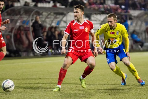  10.03.2014 LODZ PILKA NOZNA POLSKA T-MOBILE EKSTRAKLASA SEZON 2013/2014 FOOTBALL POLISH  WIDZEW LODZ - LECH POZNAN N/Z SZYMON PAWLOWSKI  