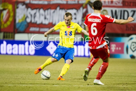  10.03.2014 LODZ PILKA NOZNA POLSKA T-MOBILE EKSTRAKLASA SEZON 2013/2014 FOOTBALL POLISH  WIDZEW LODZ - LECH POZNAN N/Z GERGO LOVRENCSICS  