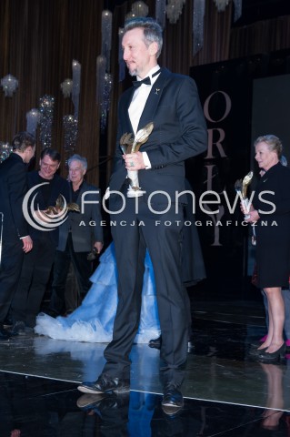  10.03.2014 WARSZAWA <br />WRECZENIE NAGROD ORLY 2014 W TEATRZE POLSKIM<br />N/Z BODO KOX<br /> 