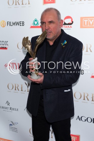 10.03.2014 WARSZAWA <br />WRECZENIE NAGROD ORLY 2014 W TEATRZE POLSKIM<br />N/Z JAROSLAW KAMINSKI<br /> 