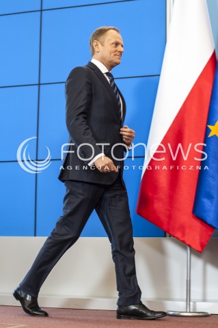  12.03.2014 WARSZAWA KONFERENCJA PRASOWA PREMIERA DONALDA TUSKA I KANCLERZ NIEMIEC ANGELI MERKEL PO SPOTKANIU W WARSZAWIE N/Z PREZES RADY MINISTROW PREMIER DONALD TUSK  