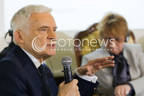  15.03.2014 JASIONKA<br />KONFERENCJA CWIERCWIECZE WOLNOSCI - WIES SRODKOWOEUROPEJSKA PO UPADKU KOMUNIZMU<br />N/Z JERZY BUZEK<br /> 