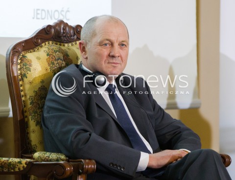  15.03.2014 JASIONKA<br />KONFERENCJA CWIERCWIECZE WOLNOSCI - WIES SRODKOWOEUROPEJSKA PO UPADKU KOMUNIZMU<br />N/Z MAREK SAWICKI NOWY MINISTER ROLNICTWA<br /> 