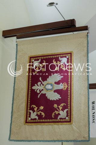  16.03.2014 WARSZAWA<br />
PALAC PREZYDENCKI W WARSZAWIE ZDJECIE ILUSTRACYJNE<br />
N/Z CHOROGIEW WOJSKOWA KROLA JANA III SOBIESKIEGO<br />
 