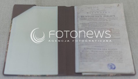  16.03.2014 WARSZAWA<br />
PALAC PREZYDENCKI W WARSZAWIE ZDJECIE ILUSTRACYJNE<br />
N/Z KOPIA KONSTYTUCJI DLA EUROPY<br />
 