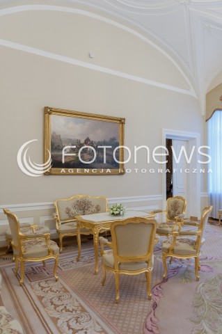  16.03.2014 WARSZAWA<br />
PALAC PREZYDENCKI W WARSZAWIE ZDJECIE ILUSTRACYJNE<br />
N/Z SALA BIALA<br />
 