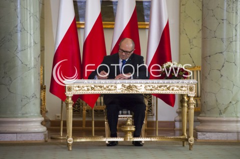  17.03.2014 WARSZAWA POWOLANIE MARKA SAWICKIEGO NA MINISTRA ROLNICTWA I ROZWOJU WSI N/Z NOWY MINISTER ROLNICTWA I ROZWOJU WSI MAREK SAWICKI  