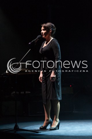  17.03.2014 WARSZAWA <br />KONCERT SOLIDARNI Z UKRAINA W TEATRZE ZYDOWSKIM<br />N/Z JUSTYNA SIENCZYLLO<br /> 