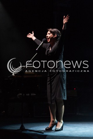  17.03.2014 WARSZAWA <br />KONCERT SOLIDARNI Z UKRAINA W TEATRZE ZYDOWSKIM<br />N/Z JUSTYNA SIENCZYLLO<br /> 