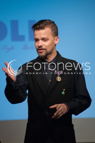  17.03.2014 WARSZAWA <br />KONCERT SOLIDARNI Z UKRAINA W TEATRZE ZYDOWSKIM<br />N/Z MICHAL PIROG<br /> 