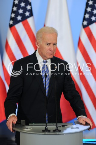  18.03.2014 WARSZAWA<br />WIZYTA WICEPREZYDENTA USA JOE BIDENA W POLSCE<br />N/Z JOE BIDEN <br /> 
