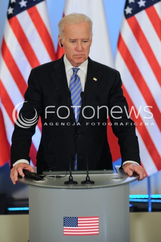  18.03.2014 WARSZAWA<br />WIZYTA WICEPREZYDENTA USA JOE BIDENA W POLSCE<br />N/Z JOE BIDEN <br /> 