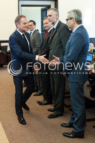  18.03.2014 WARSZAWA <br />POSIEDZENIE RADY MINISTROW<br />N/Z DONALD TUSK MACIEJ GRABOWSKI<br /> 