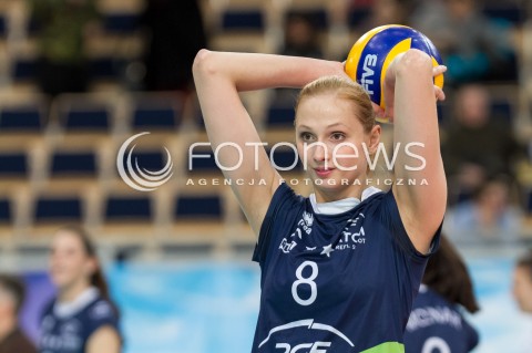  19.03.2014 LODZ SIATKOWKA ORLEN LIGA SEZON 2013/2014 PLAY OFF VOLLEYBALL POLISH SEASON BEEF MASTER BUDOWLANI LODZ - ATOM TREFL SOPOT N/Z ZUZANNA EFIMIENKO SYLWETKA  
