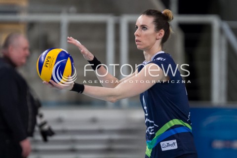  19.03.2014 LODZ SIATKOWKA ORLEN LIGA SEZON 2013/2014 PLAY OFF VOLLEYBALL POLISH SEASON BEEF MASTER BUDOWLANI LODZ - ATOM TREFL SOPOT N/Z IZABELA BELCIK SYLWETKA   