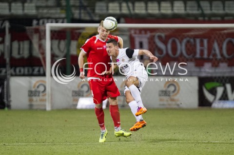  21.03.2014 LODZ PILKA NOZNA POLSKA T-MOBILE EKSTRAKLASA SEZON SEASON 2013/2014 FOOTBALL POLISH  WIDZEW LODZ - ZAGLEBIE LUBINN N/Z ARKADIUSZ PIECH RAFAL AUGUSTYNIAK  