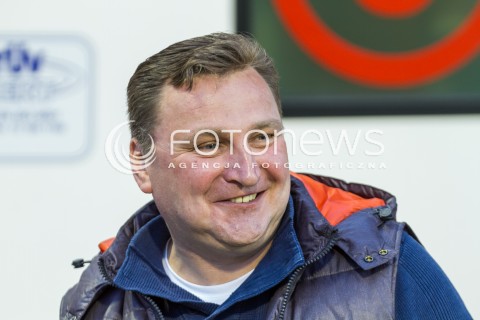  21.03.2014 LODZ PILKA NOZNA POLSKA T-MOBILE EKSTRAKLASA SEZON SEASON 2013/2014 FOOTBALL POLISH  WIDZEW LODZ - ZAGLEBIE LUBINN N/Z CZESLAW MICHNIEWICZ SYLWETKA  