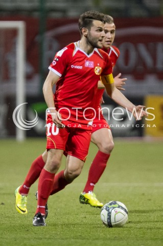 21.03.2014 LODZ PILKA NOZNA POLSKA T-MOBILE EKSTRAKLASA SEZON SEASON 2013/2014 FOOTBALL POLISH  WIDZEW LODZ - ZAGLEBIE LUBINN N/Z MATEUSZ CETNARSKI SYLWETKA  