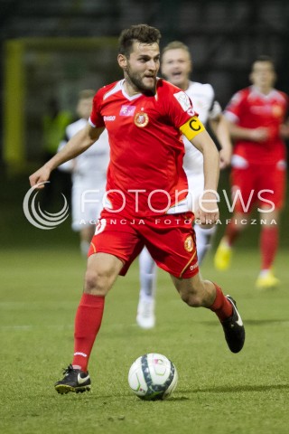  21.03.2014 LODZ PILKA NOZNA POLSKA T-MOBILE EKSTRAKLASA SEZON SEASON 2013/2014 FOOTBALL POLISH  WIDZEW LODZ - ZAGLEBIE LUBINN N/Z MATEUSZ CETNARSKI SYLWETKA  