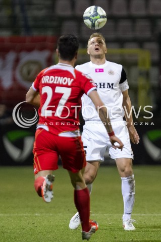  21.03.2014 LODZ PILKA NOZNA POLSKA T-MOBILE EKSTRAKLASA SEZON SEASON 2013/2014 FOOTBALL POLISH  WIDZEW LODZ - ZAGLEBIE LUBINN N/Z ADAM BANAS  