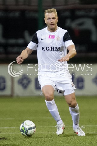  21.03.2014 LODZ PILKA NOZNA POLSKA T-MOBILE EKSTRAKLASA SEZON SEASON 2013/2014 FOOTBALL POLISH  WIDZEW LODZ - ZAGLEBIE LUBINN N/Z ADAM BANAS SYLWETKA  