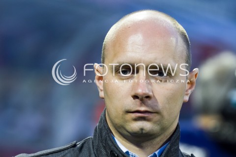  21.03.2014 LODZ PILKA NOZNA POLSKA T-MOBILE EKSTRAKLASA SEZON SEASON 2013/2014 FOOTBALL POLISH  WIDZEW LODZ - ZAGLEBIE LUBINN N/Z ARTUR SKOWRONEK SYLWETKA  