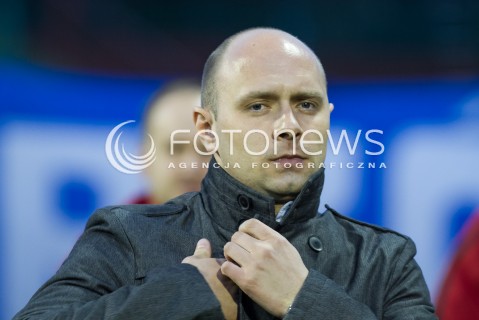  21.03.2014 LODZ PILKA NOZNA POLSKA T-MOBILE EKSTRAKLASA SEZON SEASON 2013/2014 FOOTBALL POLISH  WIDZEW LODZ - ZAGLEBIE LUBINN N/Z ARTUR SKOWRONEK SYLWETKA  