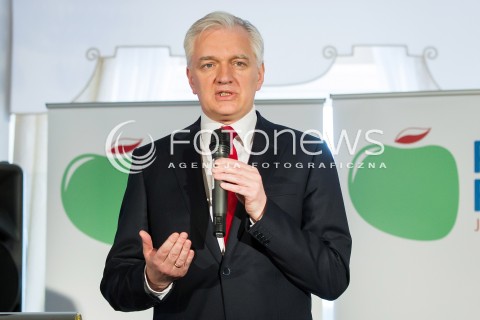  22.03.2014 RZESZOW<br />PREZENTACJA KANDYDATOW POLSKI RAZEM JAROSLAWA GOWINA DO PARLAMENTU EUROPEJSKIEGO NA PODKARPACIU<br />N/Z JAROSLAW GOWIN<br /> 