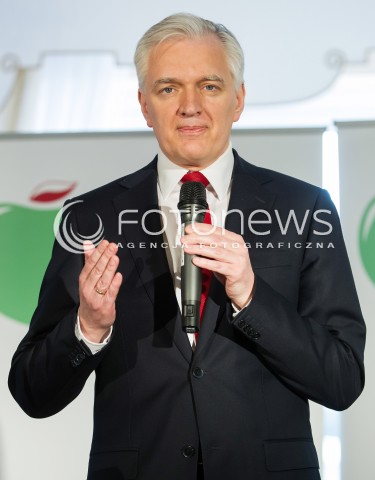  22.03.2014 RZESZOW<br />PREZENTACJA KANDYDATOW POLSKI RAZEM JAROSLAWA GOWINA DO PARLAMENTU EUROPEJSKIEGO NA PODKARPACIU<br />N/Z JAROSLAW GOWIN<br /> 