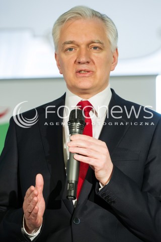  22.03.2014 RZESZOW<br />PREZENTACJA KANDYDATOW POLSKI RAZEM JAROSLAWA GOWINA DO PARLAMENTU EUROPEJSKIEGO NA PODKARPACIU<br />N/Z JAROSLAW GOWIN<br /> 