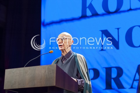  23.03.2014 WARSZAWA WIELKI KONGRES NOWEJ PRAWICY W WARSZAWIE N/Z PROFESOR BOGUSLAW WOLNIEWICZ  