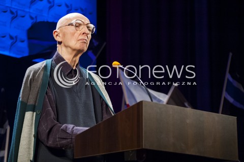  23.03.2014 WARSZAWA WIELKI KONGRES NOWEJ PRAWICY W WARSZAWIE N/Z PROFESOR BOGUSLAW WOLNIEWICZ  