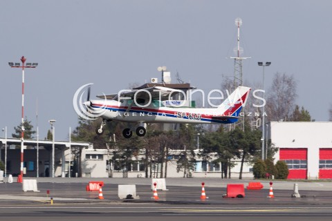  23.03.2014 JASIONKA<br />LOTNISKO RZESZOW JASIONKA<br />PORT LOTNICZY RZESZOW JASIONKA <br />N/Z SAMOLOT CESSNA 152 ROYAL STAR AERO<br /> 