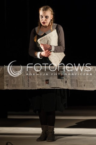  25.03.2014 WARSZAWA <br />PROBA MEDIALNA NIECH NO TYLKO ZAKWITNA JABLONIE W TEATRZE ATENEUM<br />N/Z JULIA KONARSKA<br /> 