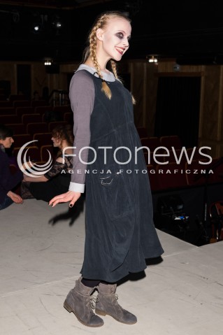  25.03.2014 WARSZAWA <br />PROBA MEDIALNA NIECH NO TYLKO ZAKWITNA JABLONIE W TEATRZE ATENEUM<br />N/Z JULIA KONARSKA<br /> 