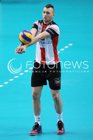  29.03.2014 RZESZOW <br />SIATKOWKA 2013/2014 MEN VOLLEYBALL POLAND  SEASON 2013/2014 <br />SPARING MECZ ASSECO RESOVIA I - ASSECO RESOVIA II<br />N/Z PAUL LOTMAN SYLWETKA <br /> 