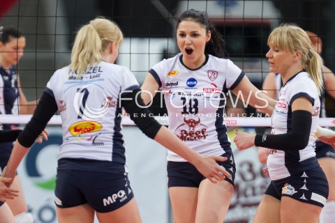  02.04.2014 LODZ SIATKOWKA ORLEN LIGA PLAY OFF POLFINAL 5-8 SEZON 2013/2014 VOLLEYBALL POLISH SEASON BEEF MASTER BUDOWLANI LODZ - POLSKI CUKIER MUSZYNIANKA FAKRO BANK BPS N/Z ALEKSANDRA SIKORSKA RADOSC  