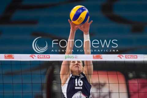  02.04.2014 LODZ SIATKOWKA ORLEN LIGA PLAY OFF POLFINAL 5-8 SEZON 2013/2014 VOLLEYBALL POLISH SEASON BEEF MASTER BUDOWLANI LODZ - POLSKI CUKIER MUSZYNIANKA FAKRO BANK BPS N/Z ALEKSANDRA JAGIELO SYLWETKA  
