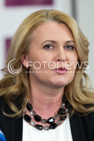  04.04.2014 RZESZOW<br />V KONFERENCJA KOBIETA AKTYWNA Z UDZIALEM MALZONKI PREZYDENTA RP ANNY KOMOROWSKIEJ<br />N/Z ELZBIETA LUKACIJEWSKA<br /> 