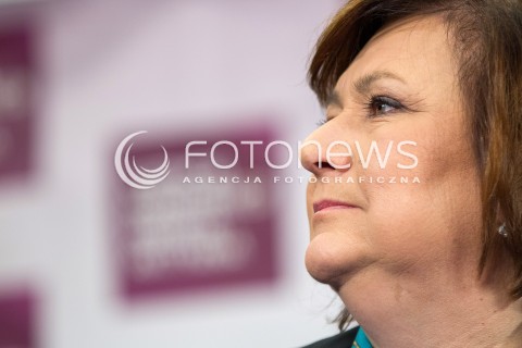  04.04.2014 RZESZOW<br />V KONFERENCJA KOBIETA AKTYWNA Z UDZIALEM MALZONKI PREZYDENTA RP ANNY KOMOROWSKIEJ<br />N/Z ANNA KOMOROWSKA<br /> 